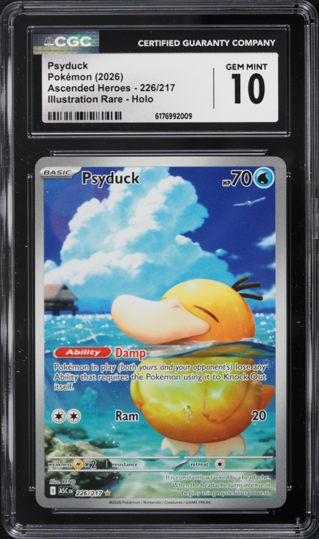 2025 Pokemon Japanese Scarlet & Violet Promo Gym Pack 10 Psyduck