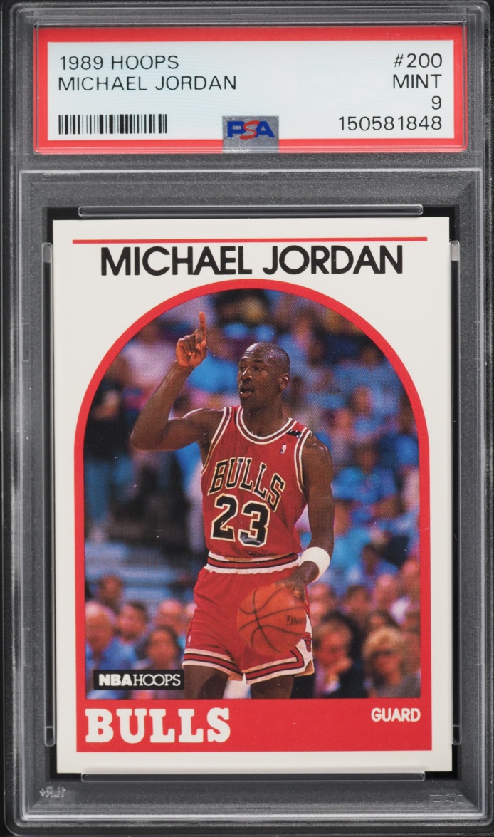 1989 Hoops Michael Jordan #200 PSA 9 MINT