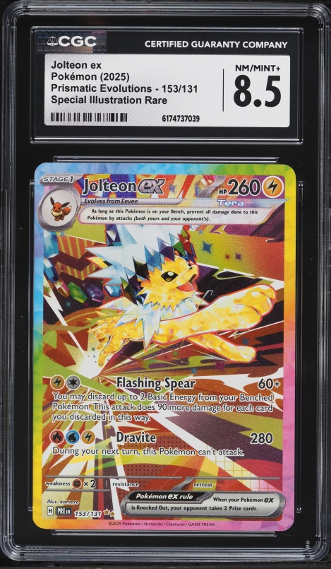 2024 Pokemon Japanese SV Terastal Fest ex Art Rare Jolteon ex #209