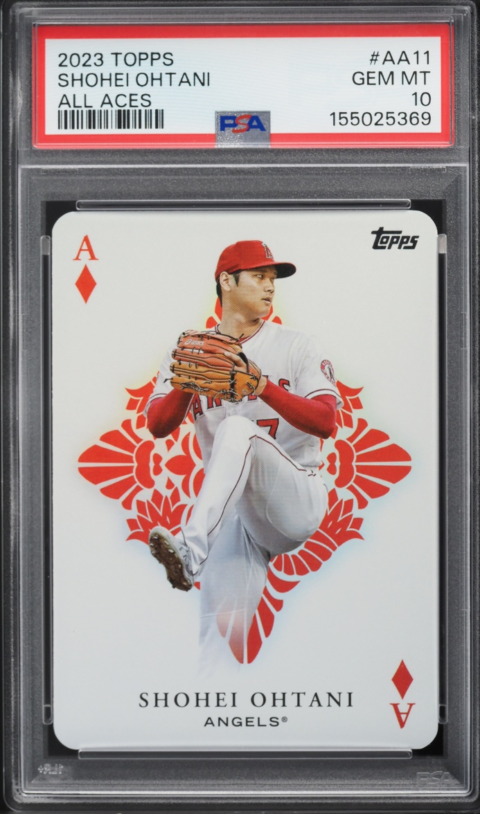 2023 Topps All Aces Shohei Ohtani #AA-11 PSA 10 GEM MINT