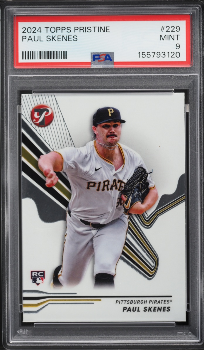 2024 Topps Pristine Paul Skenes ROOKIE #229 PSA 9 MINT