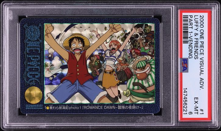 2000 One Piece Japanese Carddass Hyper Battle 6th Stage Luffy #S58