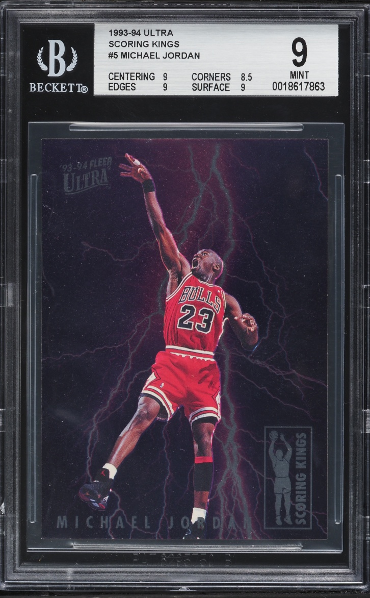1993 Ultra Scoring Kings Michael Jordan #5 BGS 9 MINT