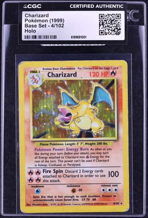 pokemon cards charizard for sale - 4/102 this item offers a spectacular aesthetic for a gallery Charizard (Cracked Ice Holo) 025/185