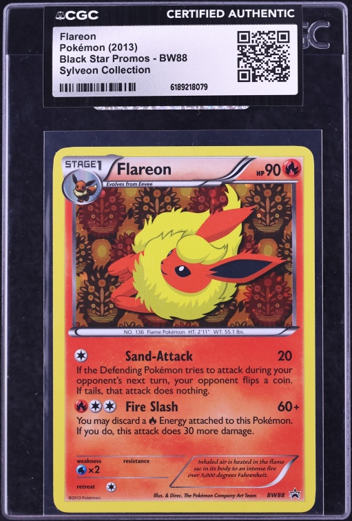 1996 Pokemon Japanese Red Poker Set Nintendo Playing Card Flareon