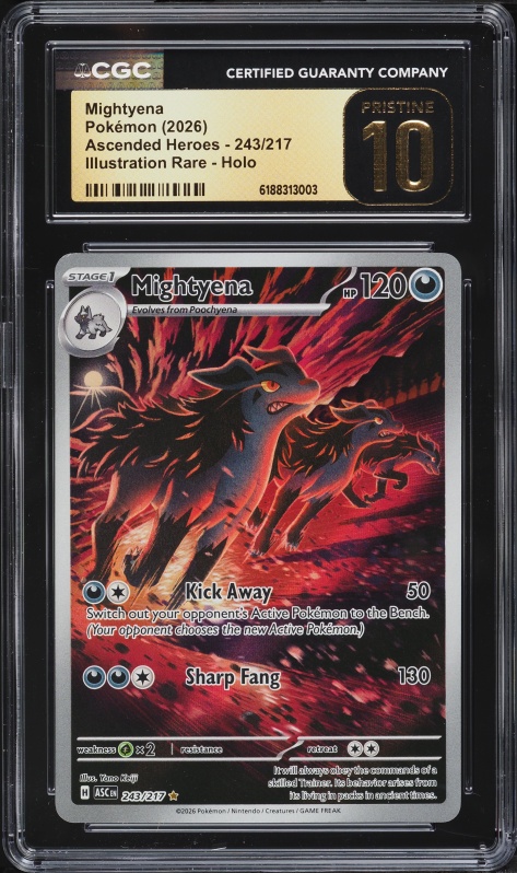 mightyena pokemon card value 2003 Ex Ruby & Sapphire 10 Mightyena-Holo Stage 1 Pokemon Trading Card Game Sword