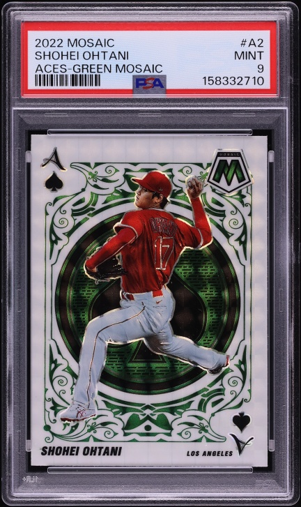 2022 Bowman Chrome Sapphire Orange Refractor Shohei Ohtani /75 #71