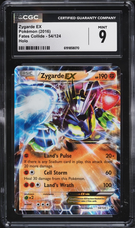 2017 Pokemon XY Fates Collide Mega Powers Collection Full Art