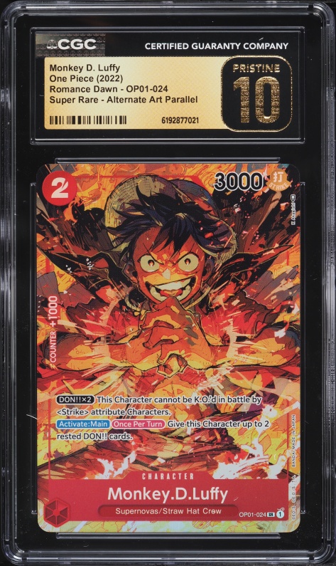 2023 One Piece Japanese FILM RED Encore Promo Monkey D. Luffy #P