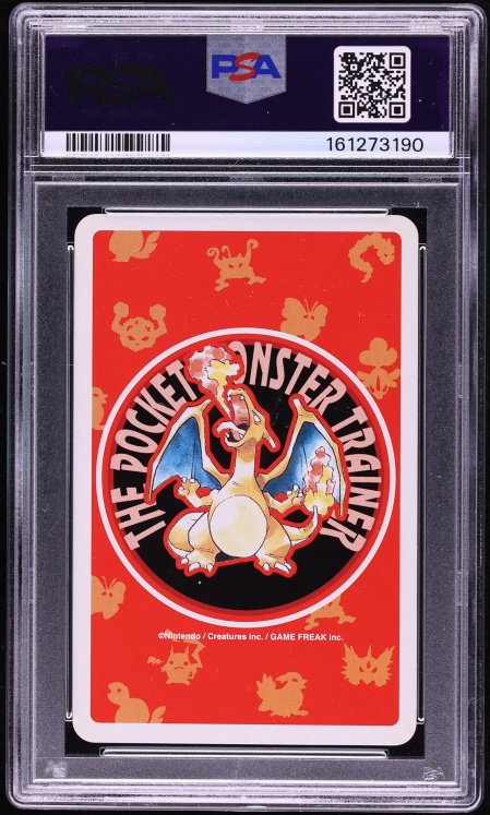 1996 Pokemon Japanese Red Poker Set Nintendo Playing Card Pikachu #025 PSA 10 GEM MINT
