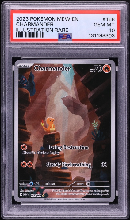 2023 Pokemon SV Promo Obsidian Flames ETB Charmander #44 PSA 10