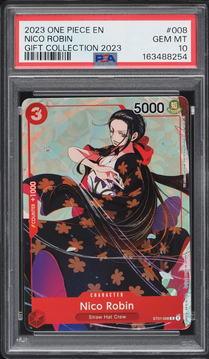 2023 One Piece Gift Collection '23 Alt Art Nico Robin #ST01-008 PSA 10 GEM MINT