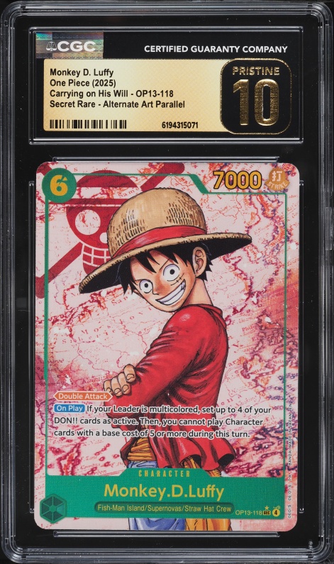 2023 One Piece Japanese FILM RED Encore Promo Monkey D. Luffy #P
