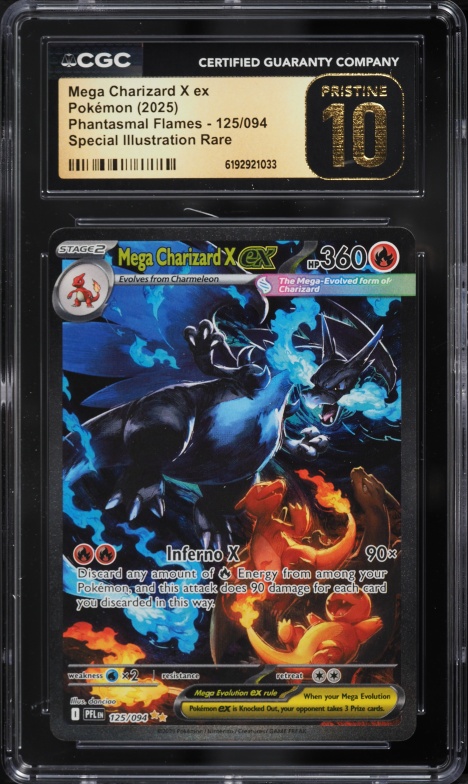 2025 Pokemon Japanese Mega Dream Ex MA Mega Charizard X ex #223