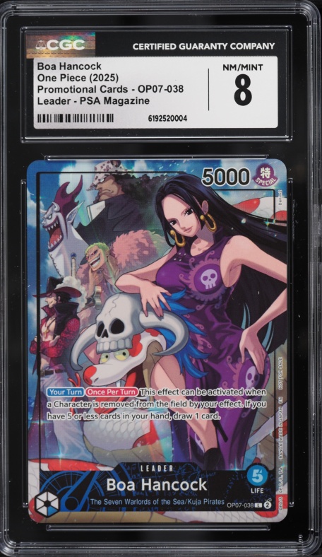 2010 One Piece Japanese Miracle Battle Carddass Empress Boa