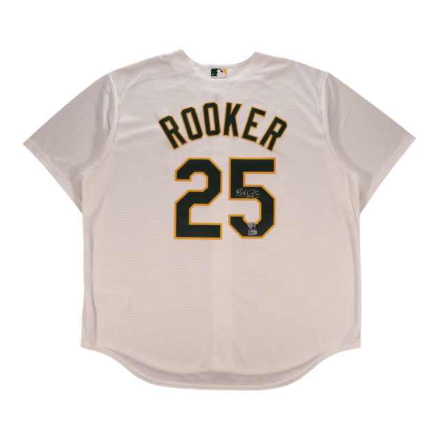 Jacob Wilson Signed Autographed Athletics Jersey - Fanatics AUTH
