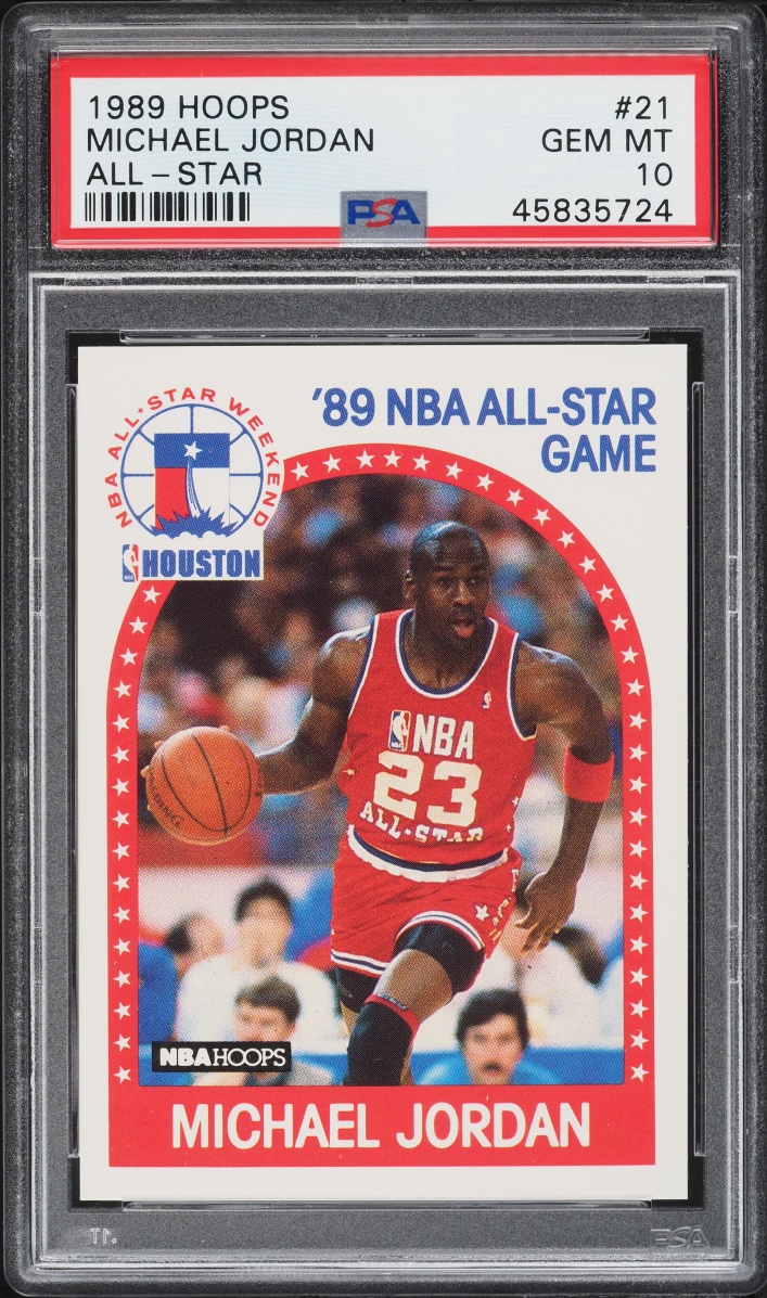 1989 Hoops All-Star Michael Jordan #21 PSA 10 GEM MINT