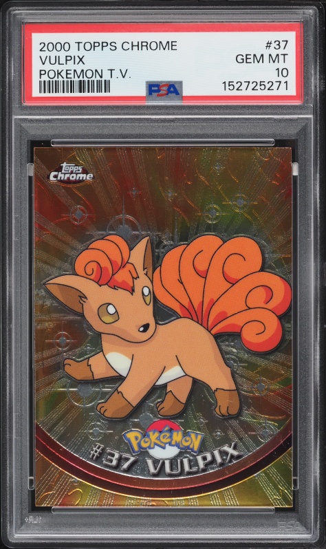 2025 Pokemon Japanese Mega Brave AR Vulpix #67 PSA 10 GEM MINT on