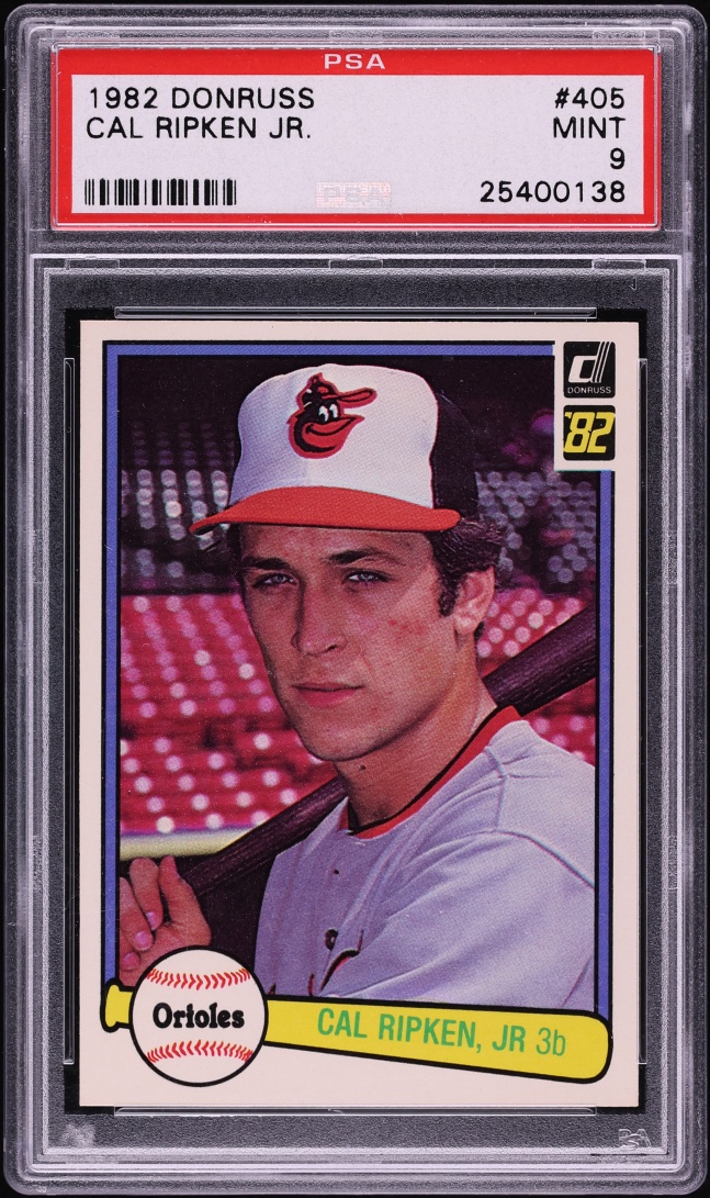 1982 Donruss Cal Ripken Jr. ROOKIE #405 PSA 9 MINT