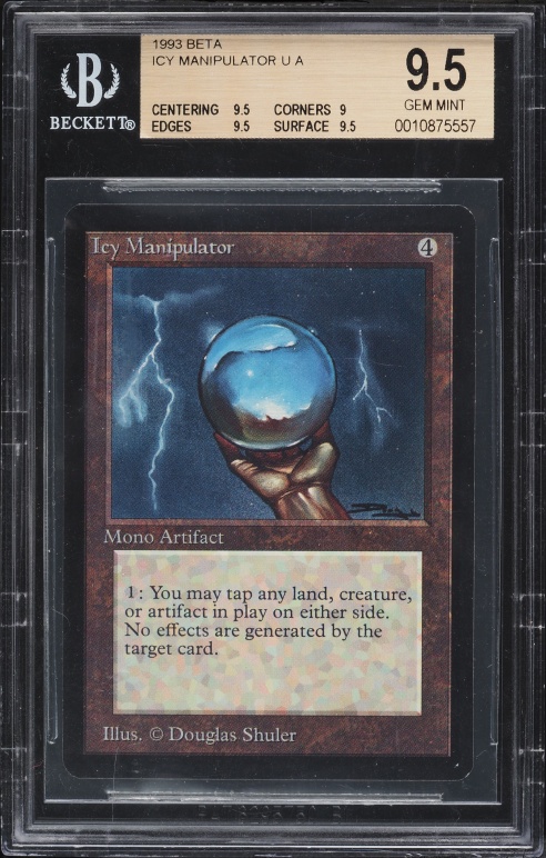 1993 Magic The Gathering MTG Unlimited Tropical Island BGS 9 MINT