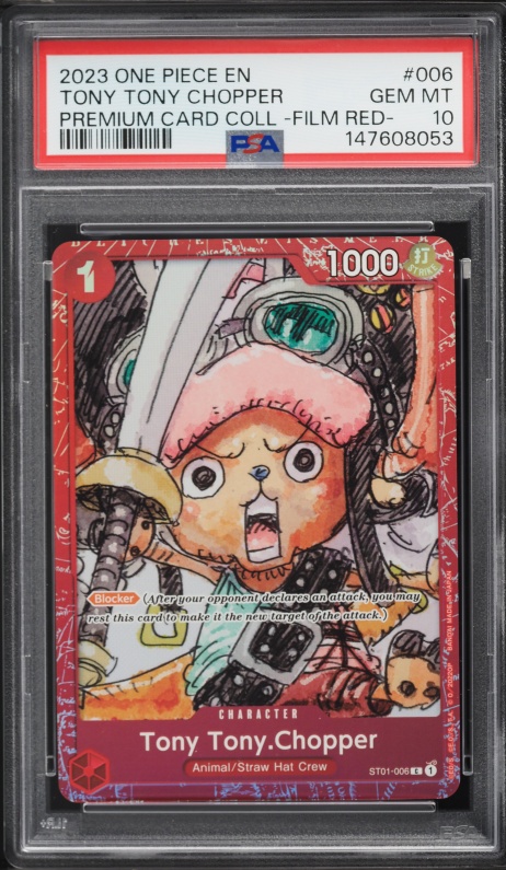 2025 One Piece Japanese Promo Tony Tony Chopper #P-101 CGC 10 GEM