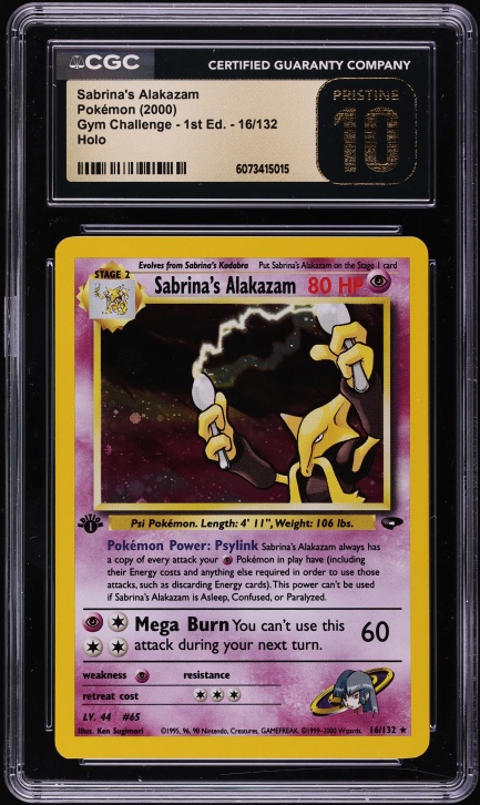 holographic alakazam pokemon card value EX 26/124 Holo Rare ex XY Fates Collid Near Mint This power cant be used if Alakazam is affected by a Special Condition 2000 Pokemon Gym Challenge 1st