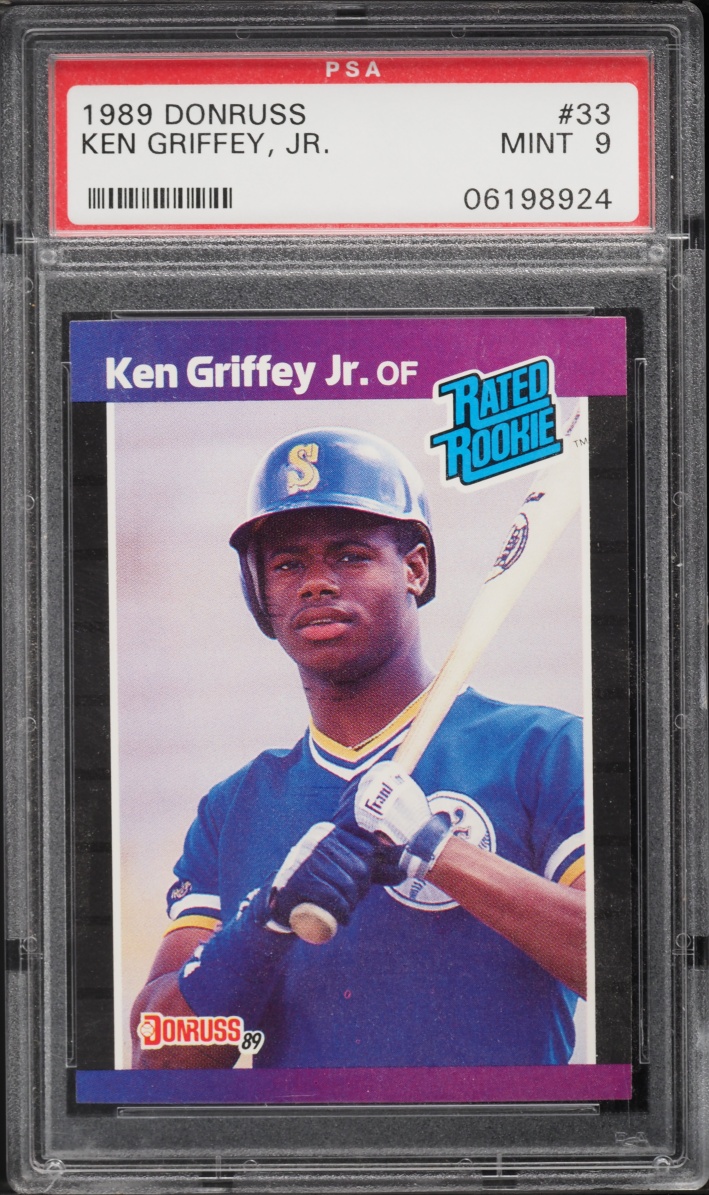 1989 Donruss Ken Griffey Jr. ROOKIE #33 PSA 9 MINT
