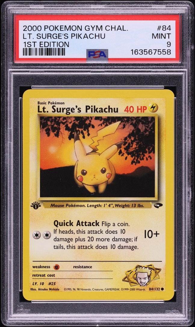 Lt. Surge's Pikachu