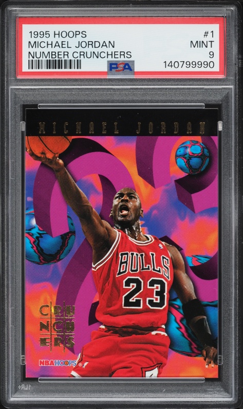 1995 Topps Spark Plugs Michael Jordan #SP2 PSA 9 MINT on Fanatics