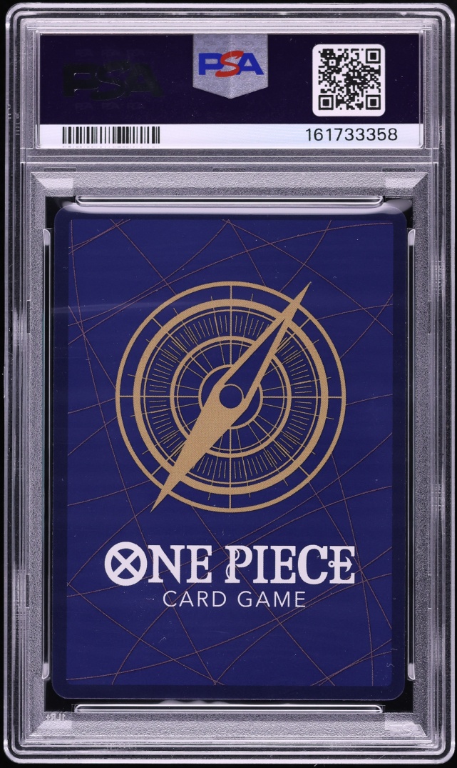 2025 One Piece Promo 3rd Anniversary Tournament 3 Brothers SR Monkey D. Luffy #ST01-012 PSA 10