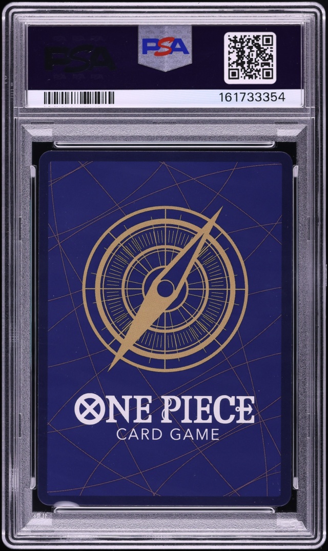 2025 One Piece Promo 3rd Anniversary Tournament 3 Brothers SR Monkey D. Luffy #ST01-012 PSA 10
