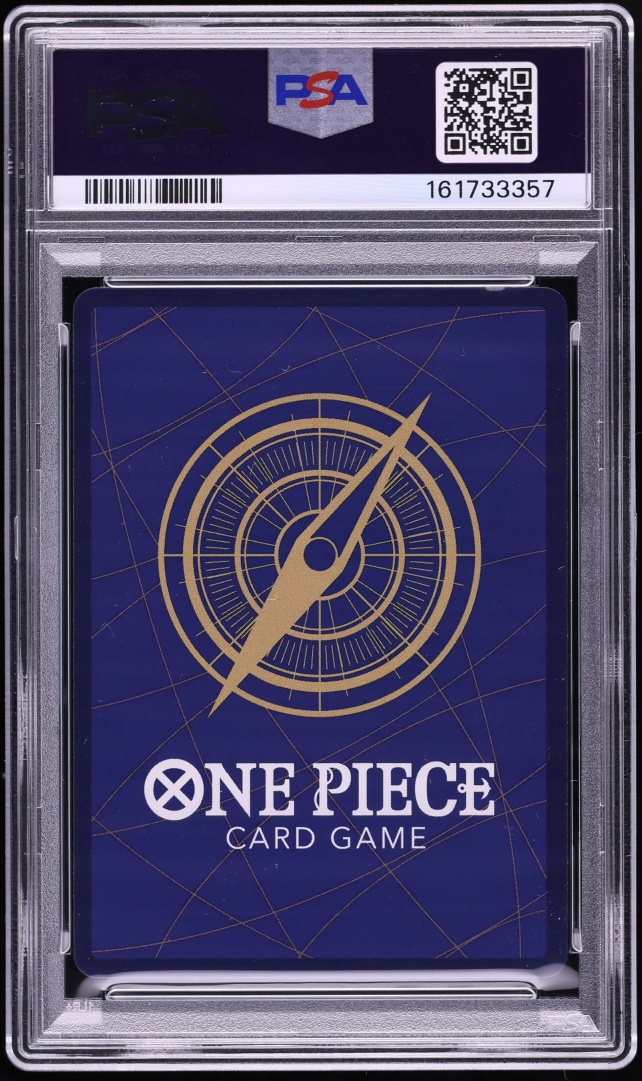 2025 One Piece Promo 3rd Anniversary Tournament 3 Brothers SR Monkey D. Luffy #ST01-012 PSA 10