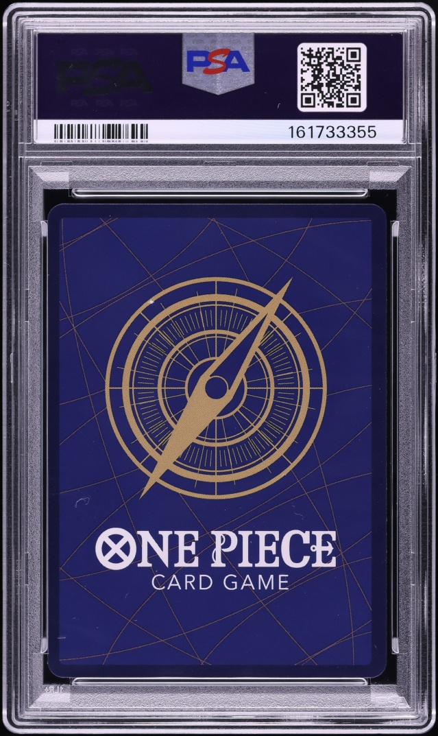 2025 One Piece Promo 3rd Anniversary Tournament 3 Brothers SR Monkey D. Luffy #ST01-012 PSA 10