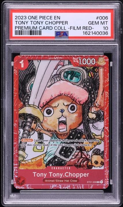2023 One Piece Premium Collection Film Red Tony Tony Chopper #ST01