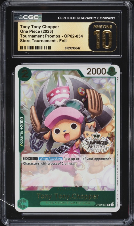 2026 One Piece Starter Deck Egghead Borderless Tony Tony Chopper
