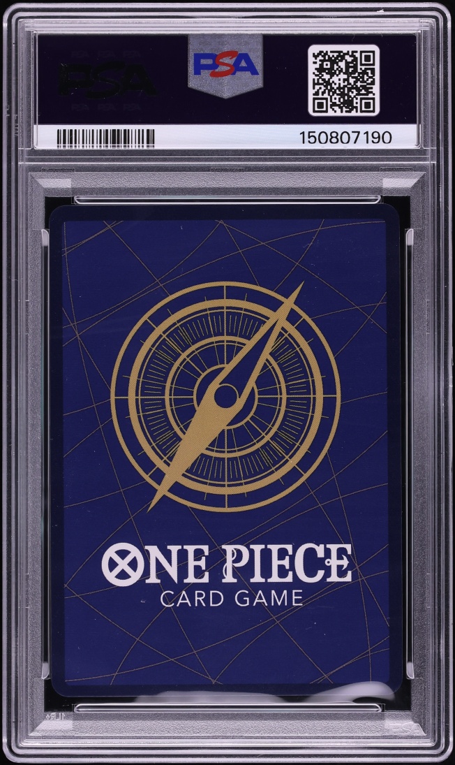 2022 One Piece Japanese Promo Premium 25th Anniversary Manga Art Monkey D. Luffy #P-001 PSA 10