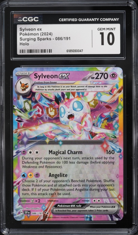 mega sylveon pokemon card ex Rare Card Type 2024 Pokemon Scarlet & Violet