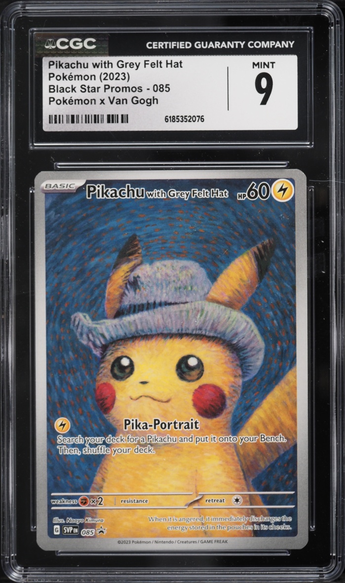 Pikachu/Grey Felt Hat