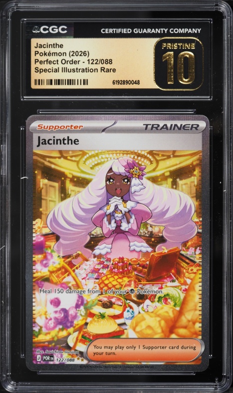 2026 Pokemon Japanese Mega Nihil Zero SAR Jacinthe #116 CGC 10