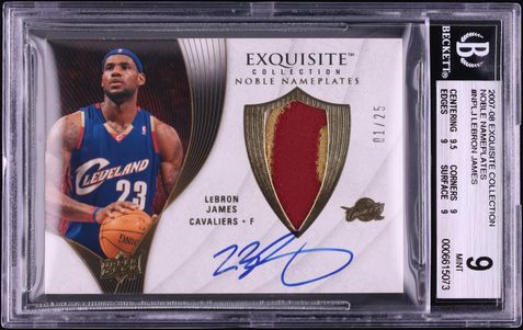 2007 Topps Chrome LeBron James #23 PSA 10 GEM MINT on Fanatics Collect