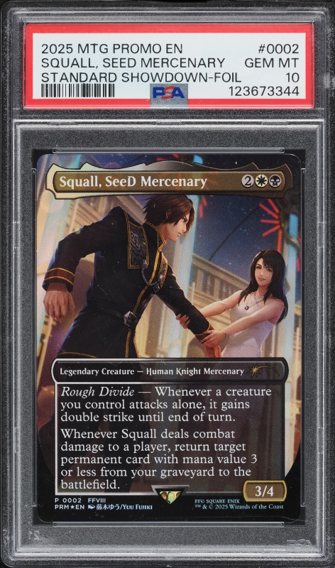 2025 MTG Final Fantasy Borderless Surge Foil Squall, Seed