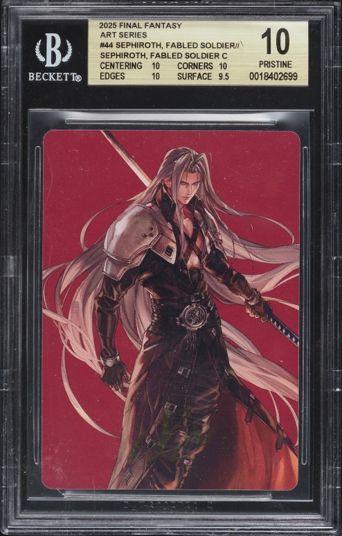 2025 Magic The Gathering MTG Final Fantasy Artist Borderless Foil