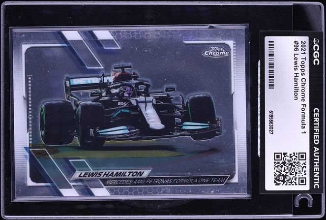 2021 Topps Chrome F1 Formula One Sealed Hobby Box on Fanatics Collect