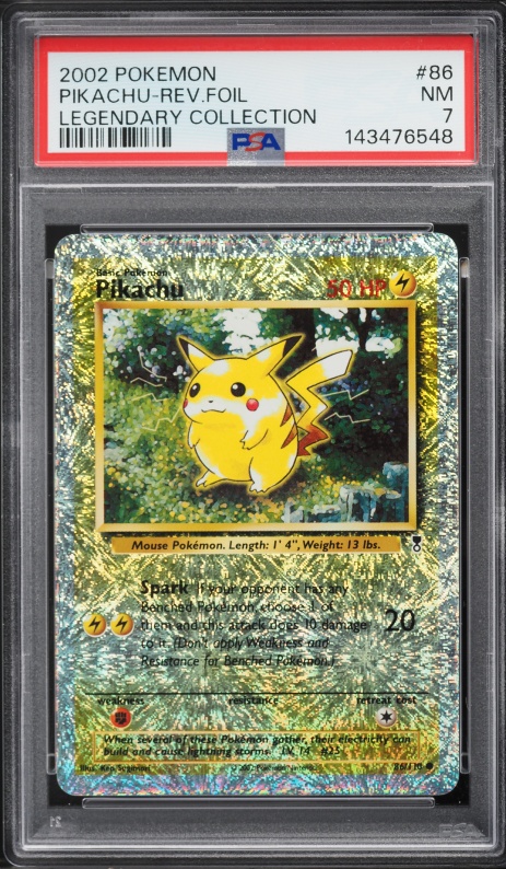 2005 Pokemon EX Emerald Reverse Holo Pikachu #60 PSA 10 GEM MINT