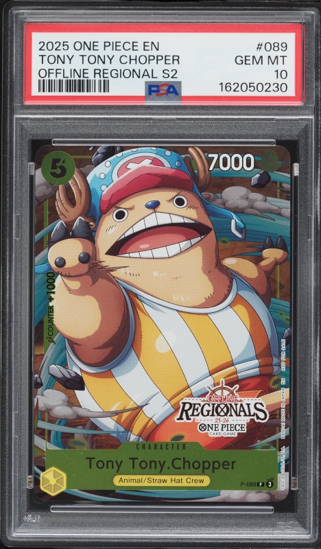 2024 One Piece Japanese Extra Booster Memorial Tony Tony Chopper