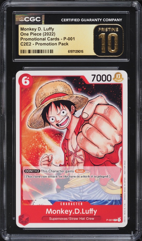 2026 One Piece Egghead Monkey D. Luffy #ST29-012 PSA 10 GEM MINT