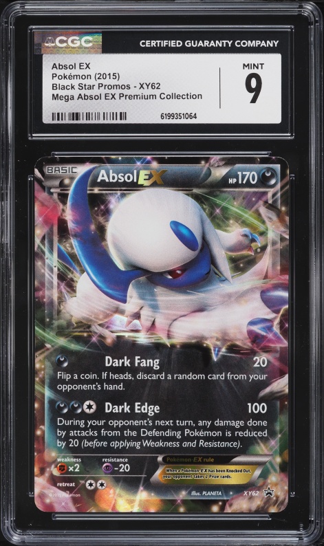 2014 Pokemon Japanese XY Promo Battle Festa Promo Absol EX #XY-P