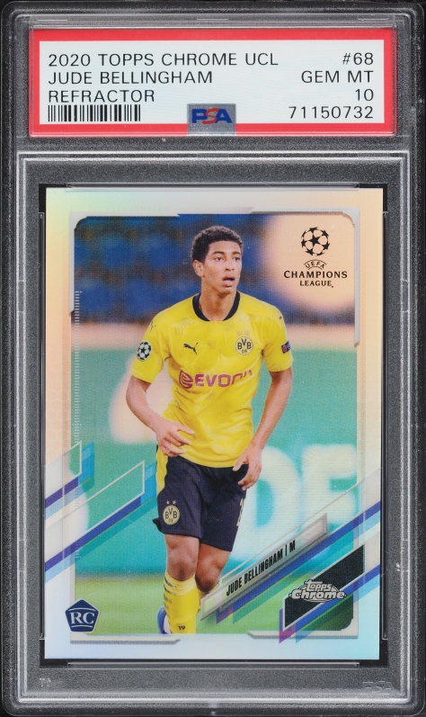 2020 Topps Inception UEFA Champions League Emerging Stars Red