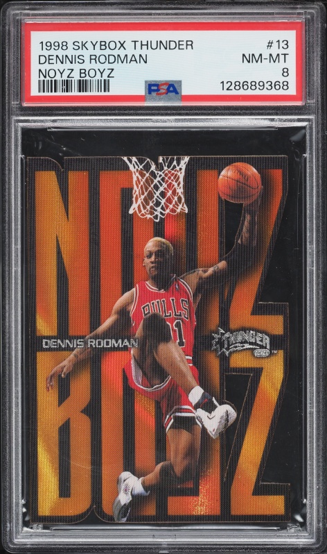 1998 Metal Universe Precious Metal Gems PMG Dennis Rodman /50 #16