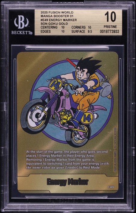 2025 Dragon Ball Super Fusion World Manga Booster 01 Energy Marker